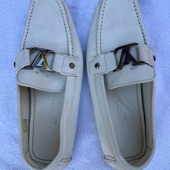 White Louis Vuitton Men’s loafers Monte Carlo size 8EU(9US) - Picture 5 of 16